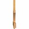 Ekena Millwork Redmond Rough Sawn Timber Gable Bracket, Western Red Cedar, 108"W x 27"H x 2"D x 4"F, 6/12 Pitch GBW108X27X0204RED00RWR - alternate 3